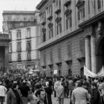 Manifestazione disoccupati organizzati fuori la Prefettura di Napoli